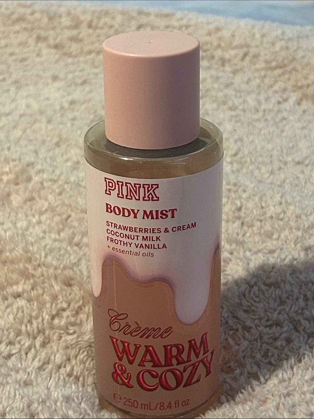 Fancy. Fluffy. Yummy. Body Mist — Pink Cap